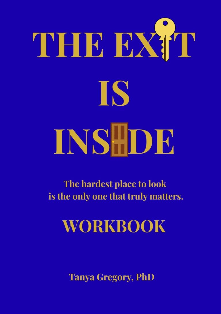 The Exit Is Inside Workbook cover – guided exercises for personal reflection